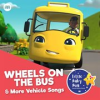 Book cover for "Wheels On The Bus & More Vehicle Songs!".