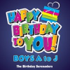 Book cover for "Happy Birthday To You! Boys A To J".