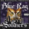 Book cover for "Presents Blue Rag Soldiers".