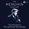 Book cover for "The Menuhin Century - Virtuoso And Landmark Recordings".