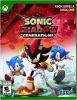 Book cover for "Sonic x Shadow generations".