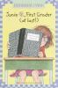 Book cover for "Junie B., first grader (at last!)".