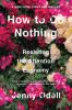 Book cover for "How to do nothing".