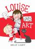 Book cover for "Louise loves art".