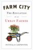 Book cover for "Farm city".