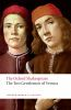 Book cover for "The two gentlemen of Verona".