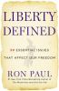 Book cover for "Liberty defined".