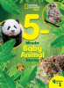Book cover for "National Geographic Kids 5-Minute Baby Animal Stories|National Geographic Kids & Yellow Border De".