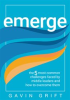 Book cover for "Emerge".
