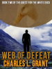 Book cover for "Web of Defeat".