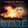 Book cover for "Betrayal in Blue".