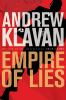 Book cover for "Empire of lies".