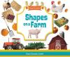 Book cover for "Shapes on a farm".