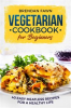 Book cover for "Vegetarian Cookbook for Beginners".