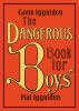 Book cover for "The dangerous book for boys".