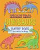Book cover for "Crafts for kids who are learning about dinosaurs".