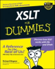 Book cover for "XSLT for Dummies".