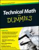 Book cover for "Technical math for dummies".