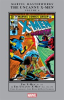 Book cover for "Uncanny X-Men Masterworks".