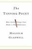Book cover for "The tipping point".