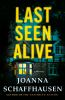 Book cover for "Last seen alive".