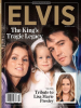 Book cover for "Elvis: The King's Tragic Legacy".