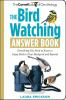 Book cover for "The bird watching answer book".