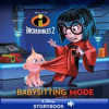 Book cover for "Incredibles 2: Babysitting Mode".