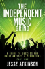 Book cover for "The Independent Music Grind".