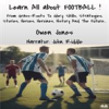 Book cover for "Learn All About Football".