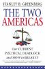Book cover for "The two Americas".