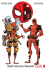 Book cover for "Spider-Man/Deadpool".