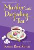 Book cover for "Murder with Darjeeling tea".