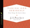 Book cover for "Taking God Seriously".
