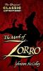 Book cover for "The mark of Zorro".