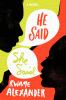 Book cover for "He said, she said".