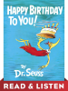 Book cover for "Happy Birthday to You!".