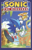 Book cover for "Sonic the Hedgehog".