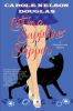 Book cover for "Cat in a sapphire slipper".