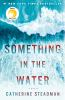 Book cover for "Something in the water".