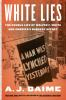 Book cover for "White lies".
