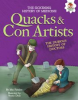 Book cover for "Quacks and Con Artists".