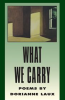 Book cover for "What We Carry".