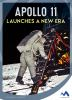 Book cover for "Apollo 11 launches a new era".