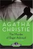 Book cover for "The murder of Roger Ackroyd".