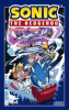 Book cover for "Sonic the Hedgehog".