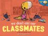 Book cover for "We don't eat our classmates!".
