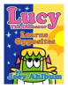 Book cover for "Lucy the Dinosaur: Learns Opposites".