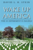 Book cover for "Wake up America".