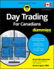 Book cover for "Day Trading for Canadians for Dummies".